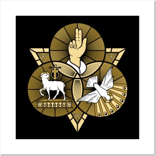 The magnificent seal of the Holy Trinity Posters and Art